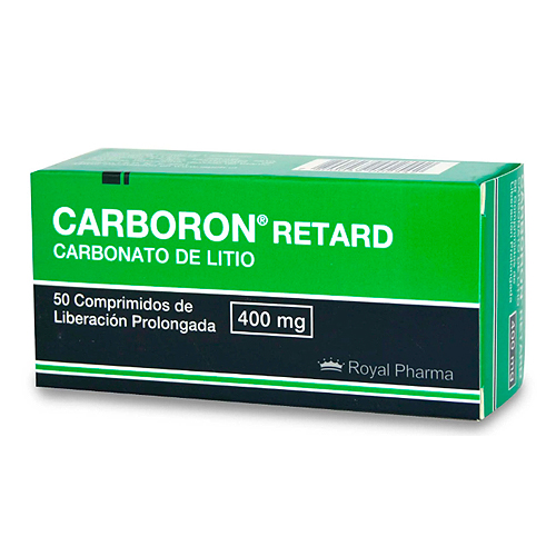 Carboron Retard 400 mg x 50 Comp. liberación prolongada