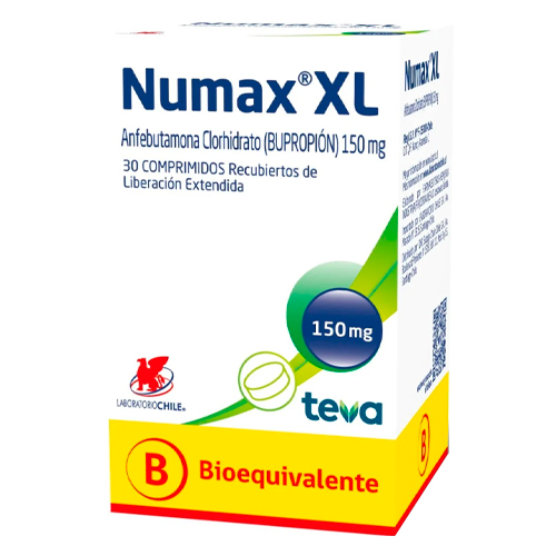 Numax XL 150 mg x 30 Comp. Recubiertos Liberación Extendida