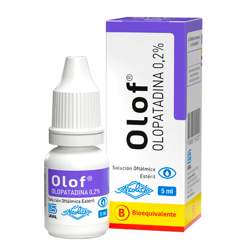 Olof Olopatadina 0,2% Solucion Oftalmica x 5 mL (cenabast)