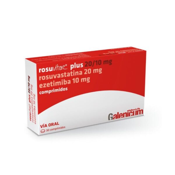 Rosuvitae Plus 20 mg / 10 mg 30 Comprimidos (Galenicum)