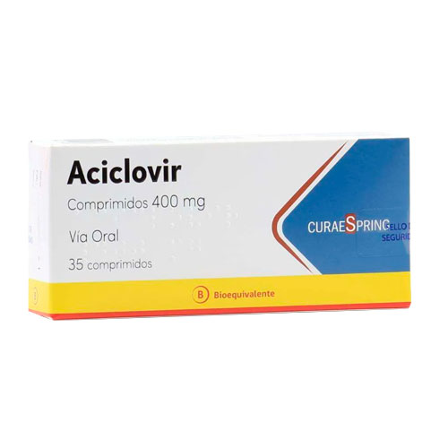 Aciclovir 400 mg x 35 Comprimidos