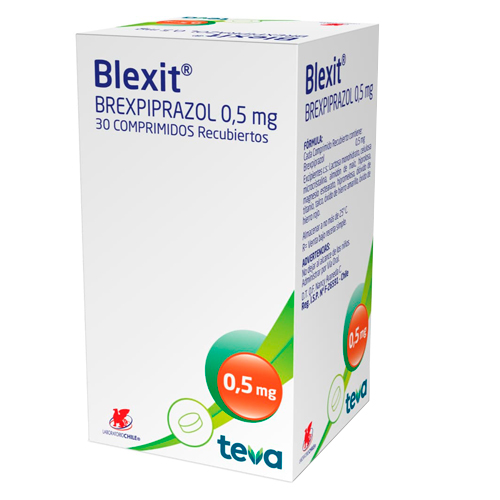Blexit Brexipiprazol 0.5mg x 30 Comprimidos Recubiertos