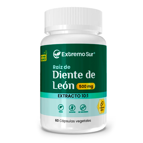 Raíz De Diente De Leon 500mg x 60 Capsúlas