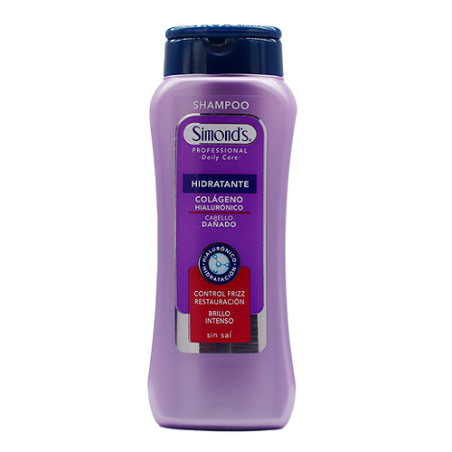 Simonds Shampoo Hidratante Colágeno Hialurónico 410