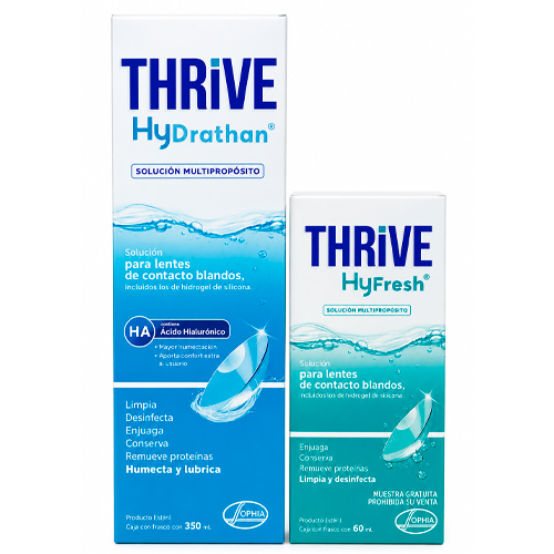 Thrive Hydrathan Solución Multip / Ac Hialur x 350 ml + regalo