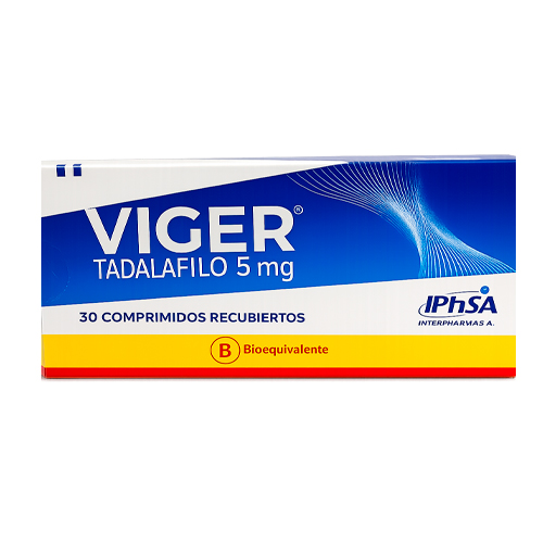 Viger 5 mg x 30 comprimidos recubiertos
