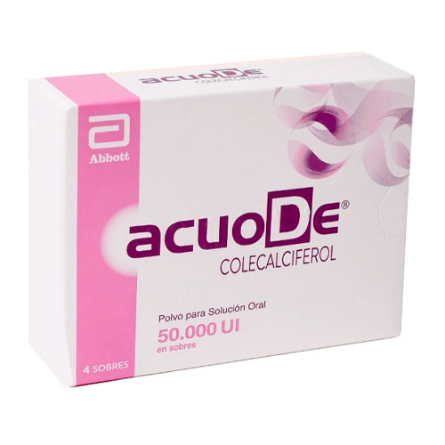 Acuode Colecalciferol 50.000 Ui x 4 Sobres