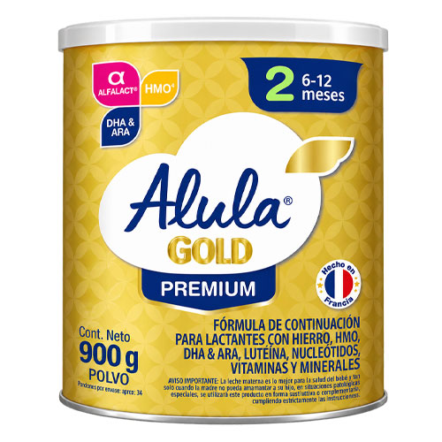 Alula Gold 2 x 900g (6 a 12 meses)