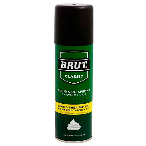 Espuma para Afeitar Brut Classic Piel Sensible x 210ml