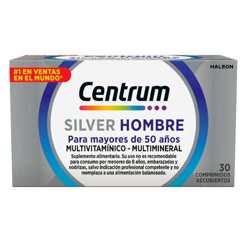 Centrum Silver Hombre x 30 Comprimidos