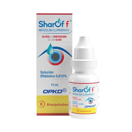 Sharoff Solución oftálmica x 15 mL