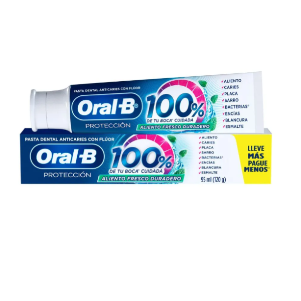 Pasta Dental Oral-B Protección 120 Gr