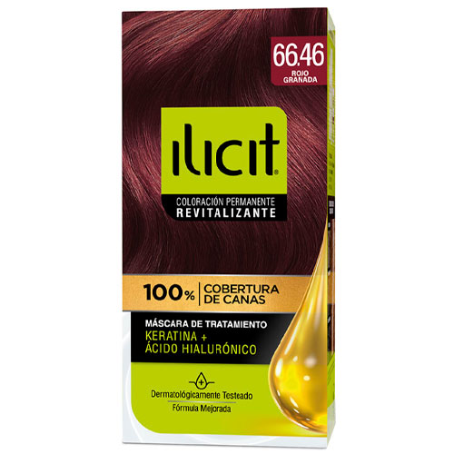 Ilicit Tintura Permanente 66/46 Rojo Granada DESCUENTO