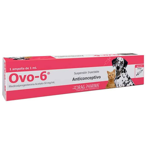 Ovo-6 Anticonceptivo Inyectable 1 Ml (Drag Pharma)